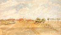 View of Margate from St Peters Road 1852 Margate History 